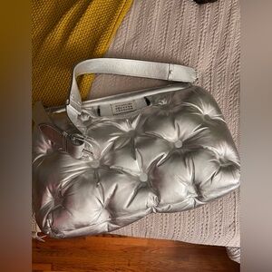 Maison Margiela Slam Bag Silver w/strap